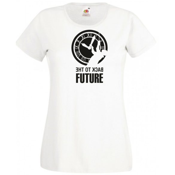 Back To The Future női rövid ujjú póló