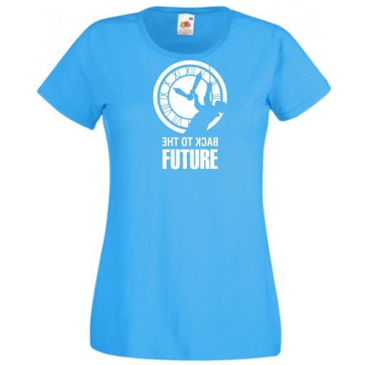 Back To The Future női rövid ujjú póló