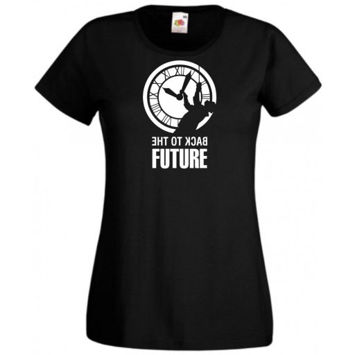 Back To The Future női rövid ujjú póló