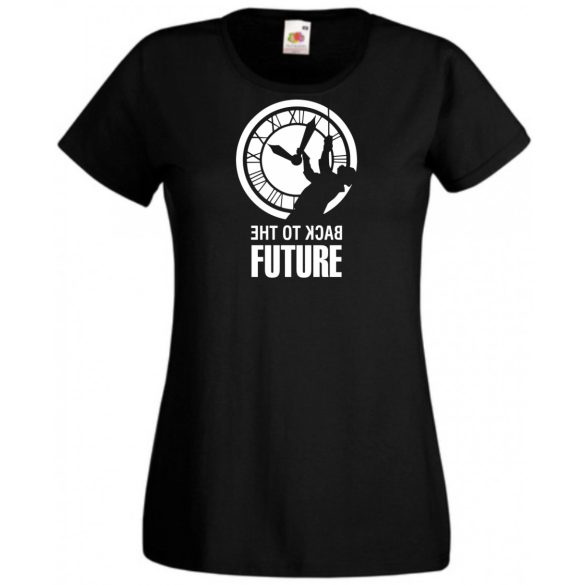 Back To The Future női rövid ujjú póló