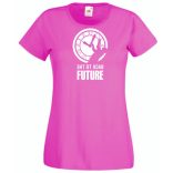 Back To The Future női rövid ujjú póló