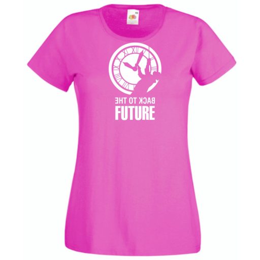 Back To The Future női rövid ujjú póló