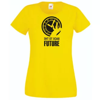 Back To The Future női rövid ujjú póló