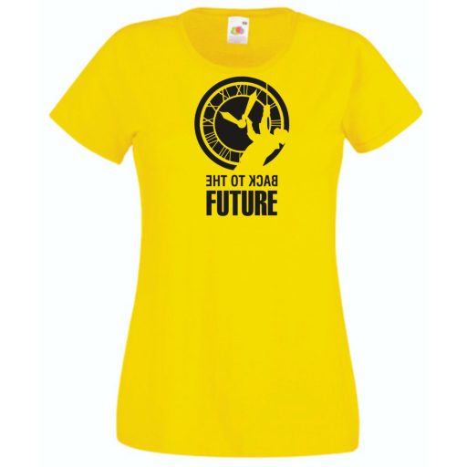 Back To The Future női rövid ujjú póló