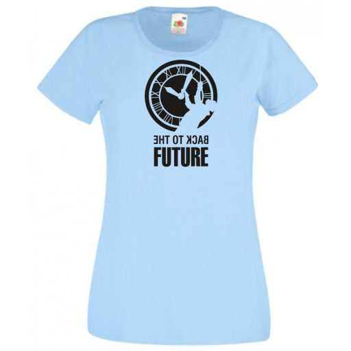 Back To The Future női rövid ujjú póló