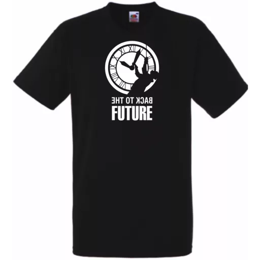 Back To The Future férfi rövid ujjú póló