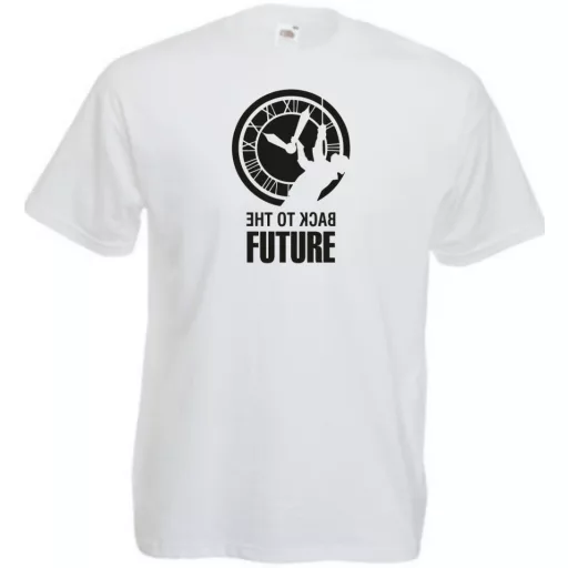 Back To The Future férfi rövid ujjú póló