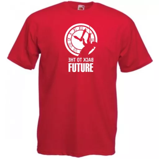 Back To The Future férfi rövid ujjú póló