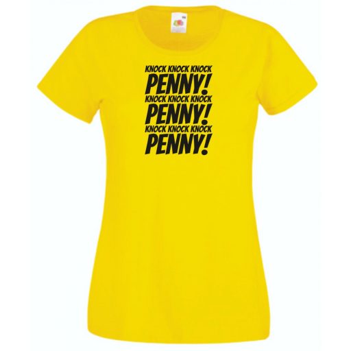 Knock Knock Knock Penny női rövid ujjú póló