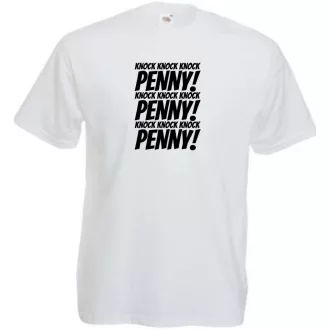 Knock Knock Knock Penny  férfi rövid ujjú póló