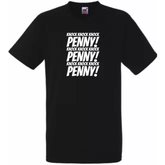 Knock Knock Knock Penny  férfi rövid ujjú póló