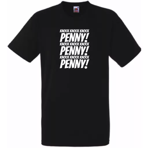 Knock Knock Knock Penny  férfi rövid ujjú póló