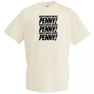 Knock Knock Knock Penny  férfi rövid ujjú póló