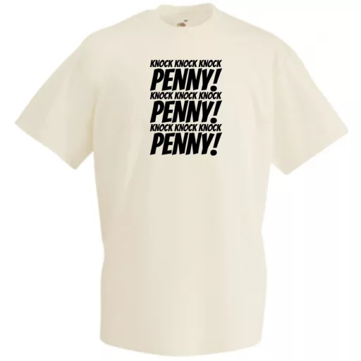 Knock Knock Knock Penny  férfi rövid ujjú póló