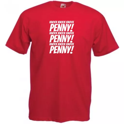 Knock Knock Knock Penny  férfi rövid ujjú póló