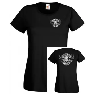 Motor fan - Angels of death női rövid ujjú póló