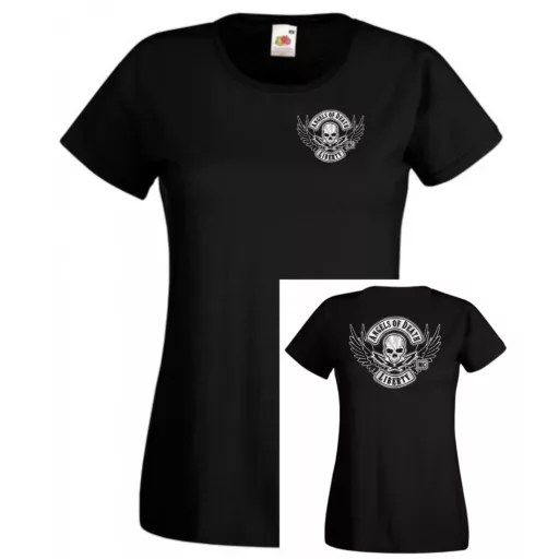 Motor fan - Angels of death női rövid ujjú póló