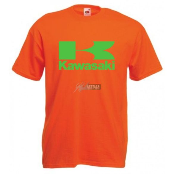 Motor fan Kawasaki gyerek rövid ujjú póló