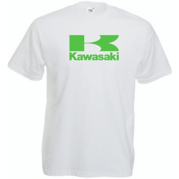 Motor fan Kawasaki férfi rövid ujjú póló