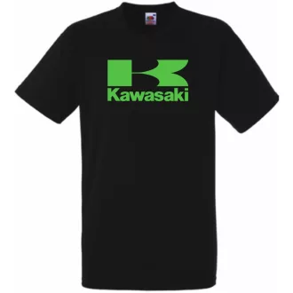 Motor fan Kawasaki férfi rövid ujjú póló