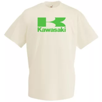 Motor fan Kawasaki férfi rövid ujjú póló