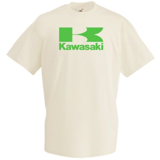Motor fan Kawasaki férfi rövid ujjú póló