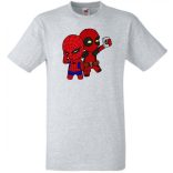 Selfie-ző kicsi hősök gyerek rövid ujjú póló