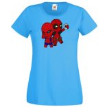 Selfie-ző kicsi hősök női rövid ujjú póló