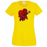 Selfie-ző kicsi hősök női rövid ujjú póló