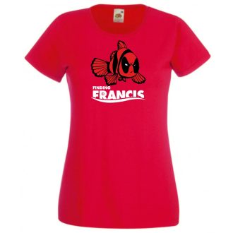 Humor Hősök, Animal, FishDeadpool női rövid ujjú póló