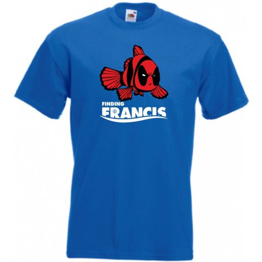 Humor Hősök, Animal, FishDeadpool férfi rövid ujjú póló