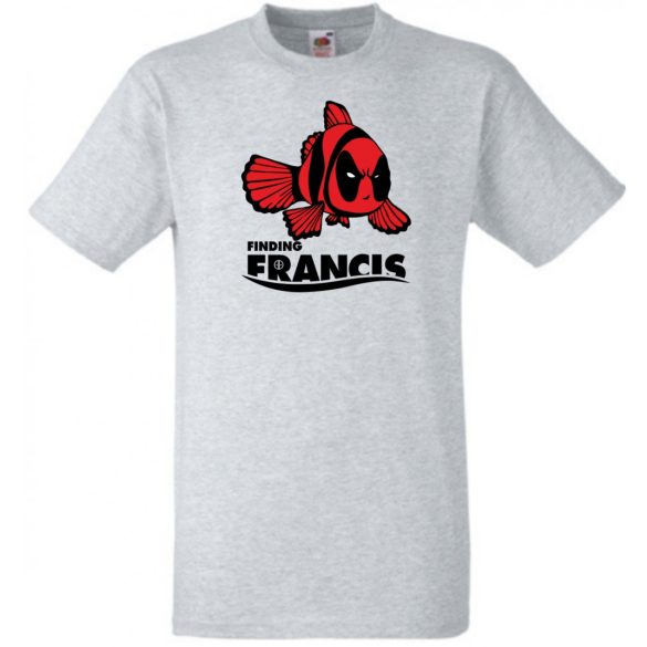 Humor Hősök, Animal, FishDeadpool férfi rövid ujjú póló