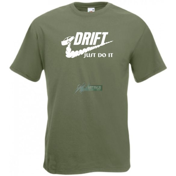 Funny Drift - Just Do It férfi rövid ujjú póló