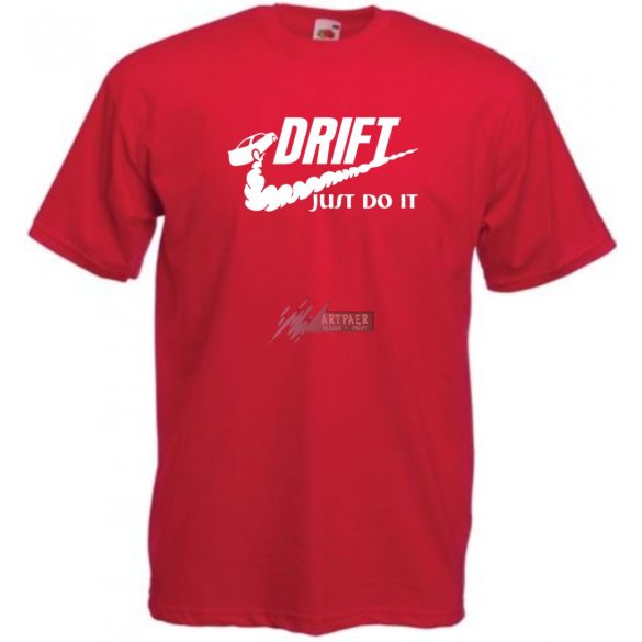 Funny Drift - Just Do It férfi rövid ujjú póló