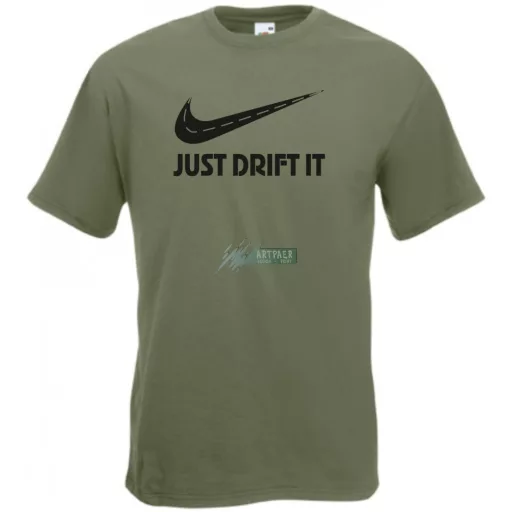 Funny Drift - Just Do It - Az úton férfi rövid ujjú póló