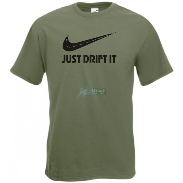 Funny Drift - Just Do It - Az úton férfi rövid ujjú póló