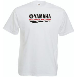 Motor fan Yamaha Factory Racing férfi rövid ujjú póló
