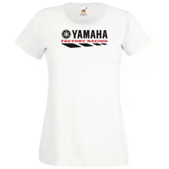 Motor fan Yamaha Factory Racing női rövid ujjú póló