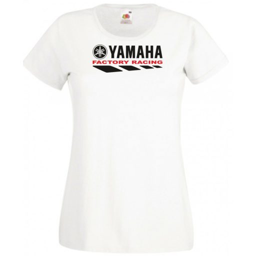 Motor fan Yamaha Factory Racing női rövid ujjú póló