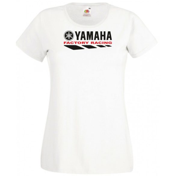 Motor fan Yamaha Factory Racing női rövid ujjú póló