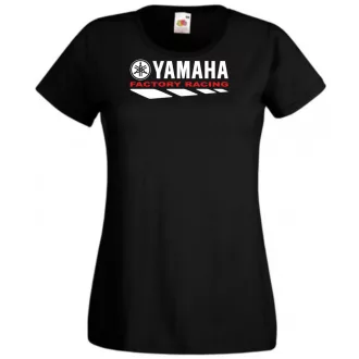 Motor fan Yamaha Factory Racing női rövid ujjú póló