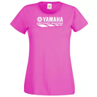 Motor fan Yamaha Factory Racing női rövid ujjú póló