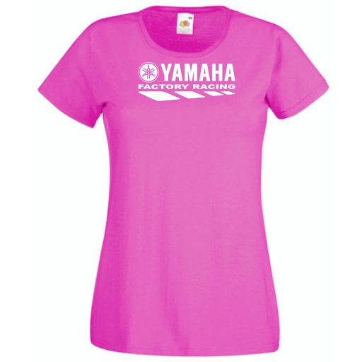 Motor fan Yamaha Factory Racing női rövid ujjú póló