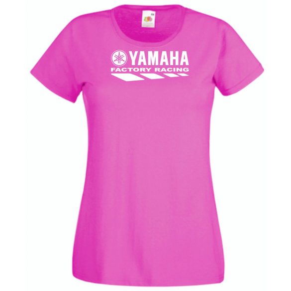Motor fan Yamaha Factory Racing női rövid ujjú póló
