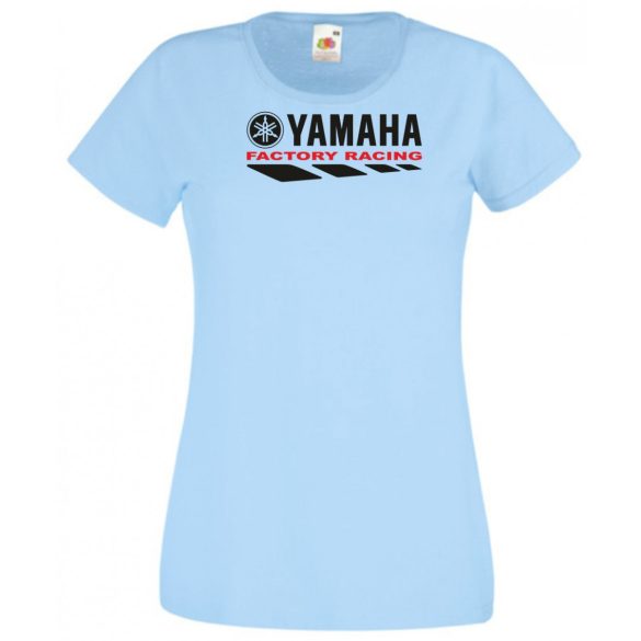 Motor fan Yamaha Factory Racing női rövid ujjú póló