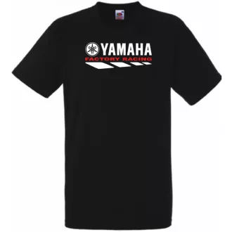 Motor fan Yamaha Factory Racing férfi rövid ujjú póló