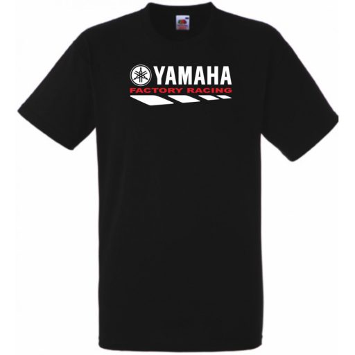 Motor fan Yamaha Factory Racing férfi rövid ujjú póló