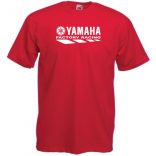Motor fan Yamaha Factory Racing férfi rövid ujjú póló