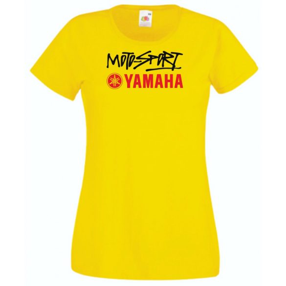 Motor fan Yamaha Motorsport női rövid ujjú póló