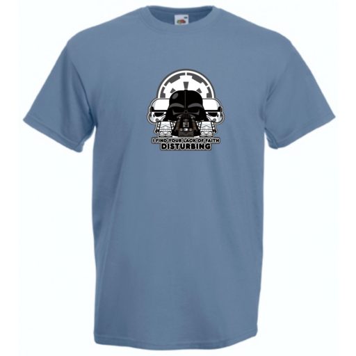 Humor Kicsike Lord Vader férfi rövid ujjú póló